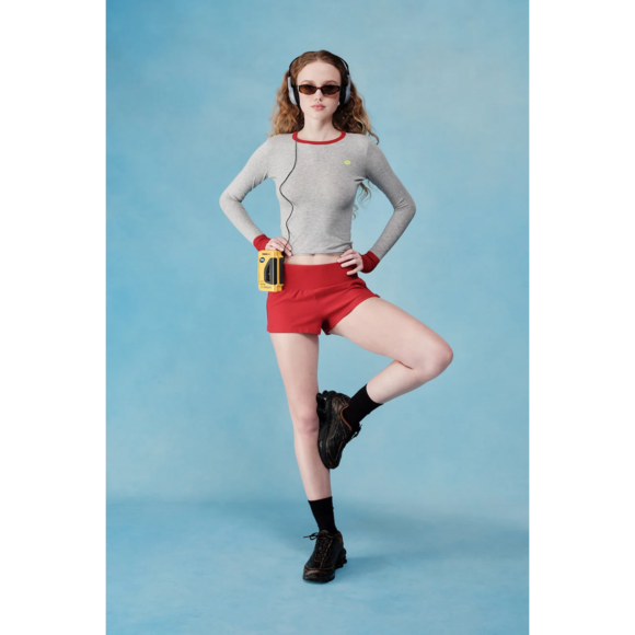 Dairy Boy Denim - Dairy Boy Low Rise Errand Short in Red